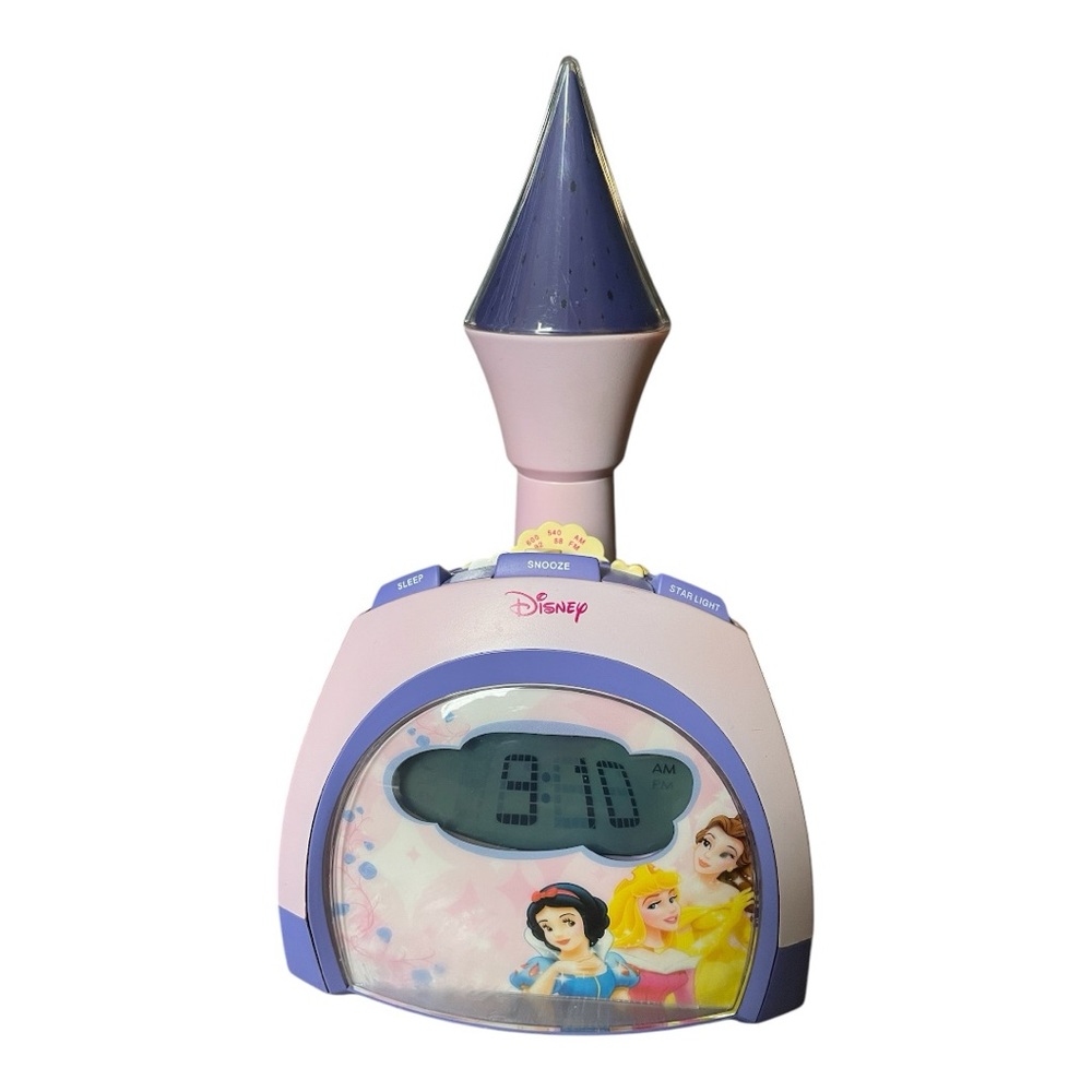 VTG Disney Princess Castle Alarm Clock